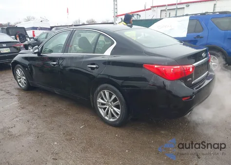 2014 Infiniti Q50 from USA, damaged, VIN JN1BV7AR1EM703013
